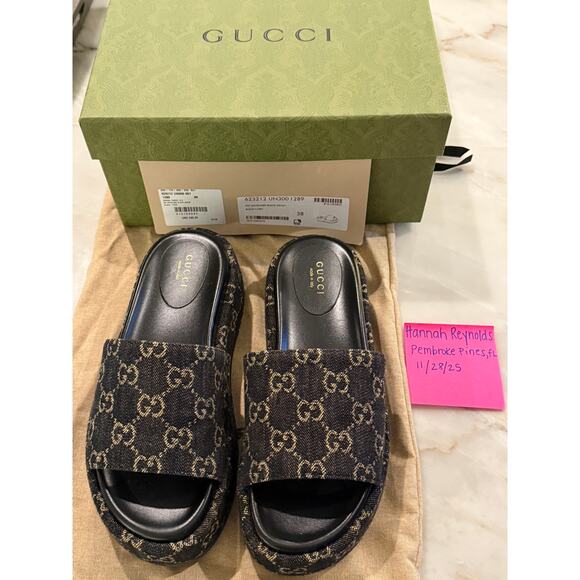 Gucci Platform Sandals - Picture 6 of 7